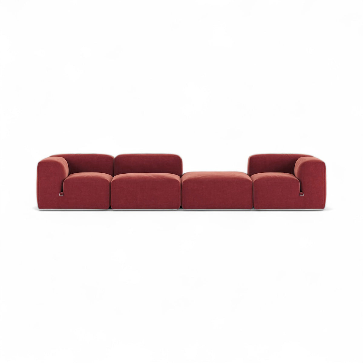 Le Mura Sofa Comb 3 - end and armless modules in a low composition