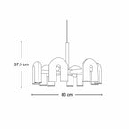 Cirkus Chandelier - multi-shade chandelier from Nue Modern