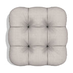 Bellini Large Ottoman - Top View | Nue Modern