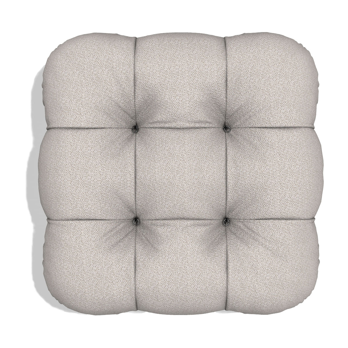 Bellini Large Ottoman - Top View | Nue Modern