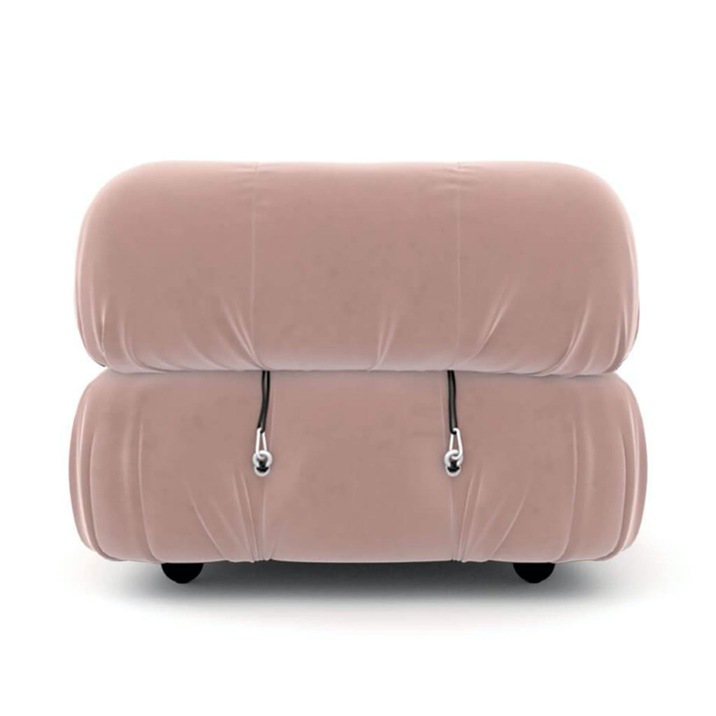 Bellini Left Armrest Module - Back View | Nue Modern