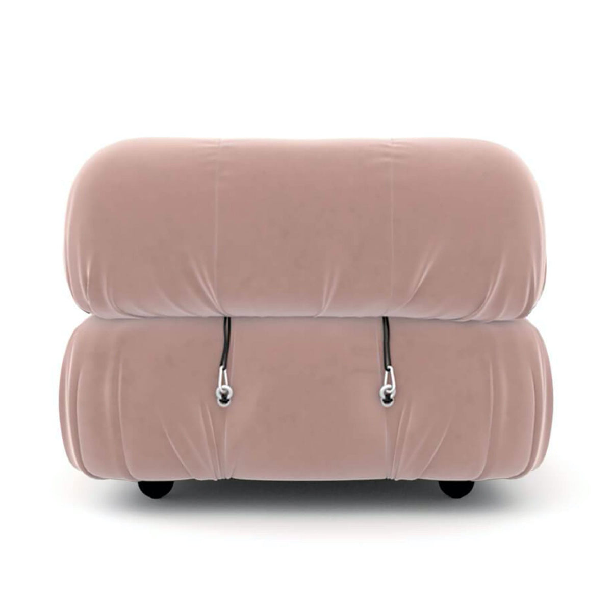 Bellini Left Armrest Module - Back View | Nue Modern