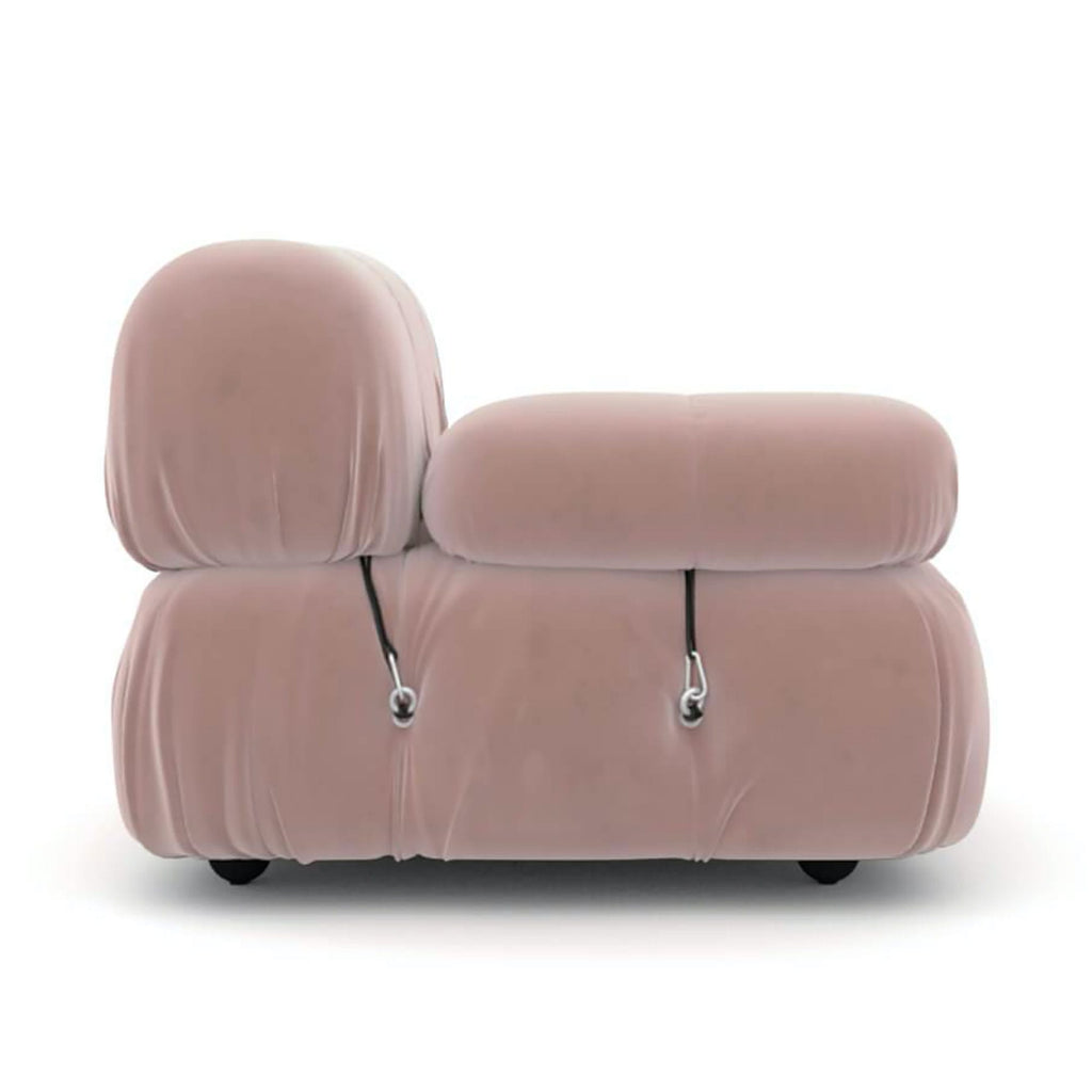 Bellini Left Armrest Module - Side View | Nue Modern
