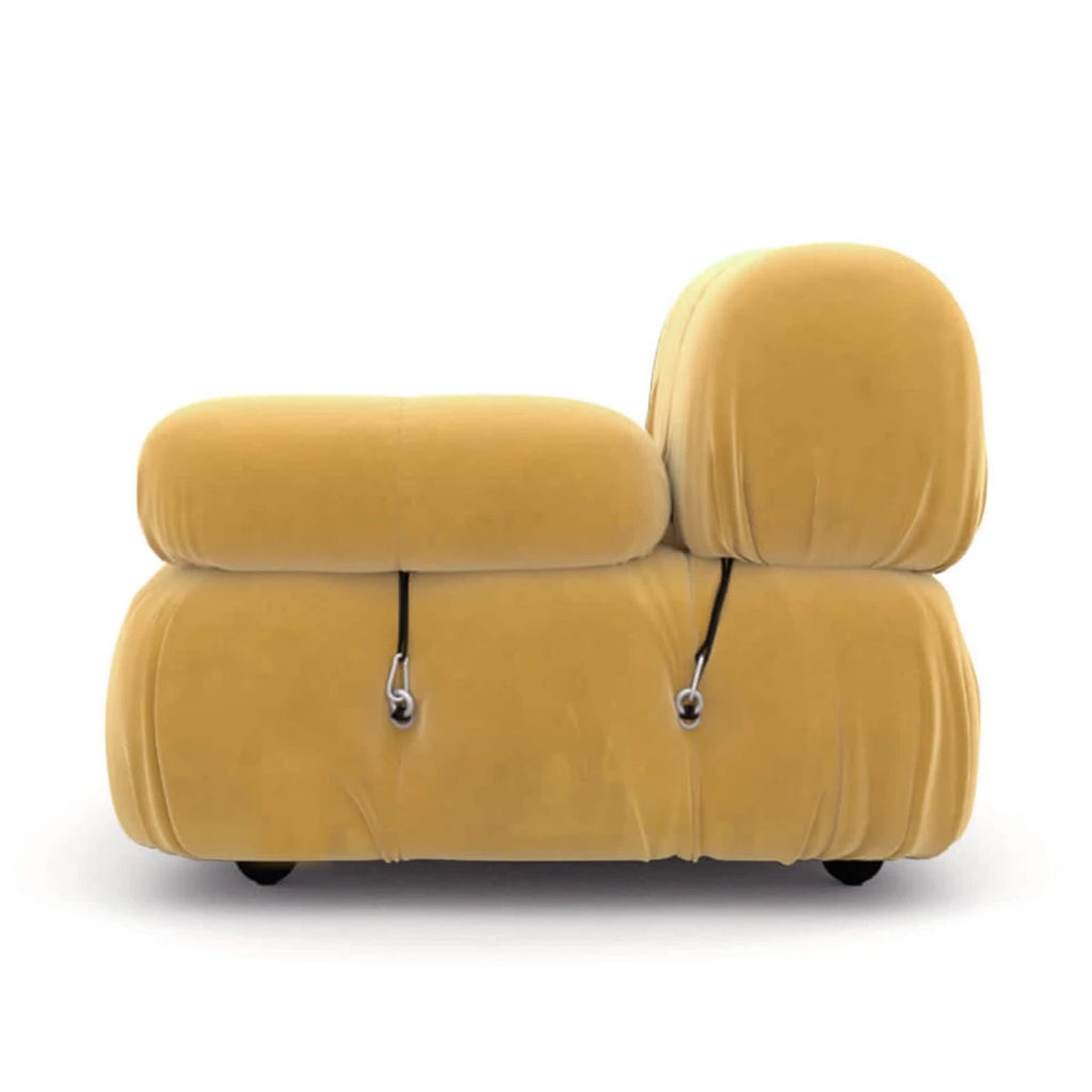 Bellini Right Armrest Module - Side View | Nue Modern