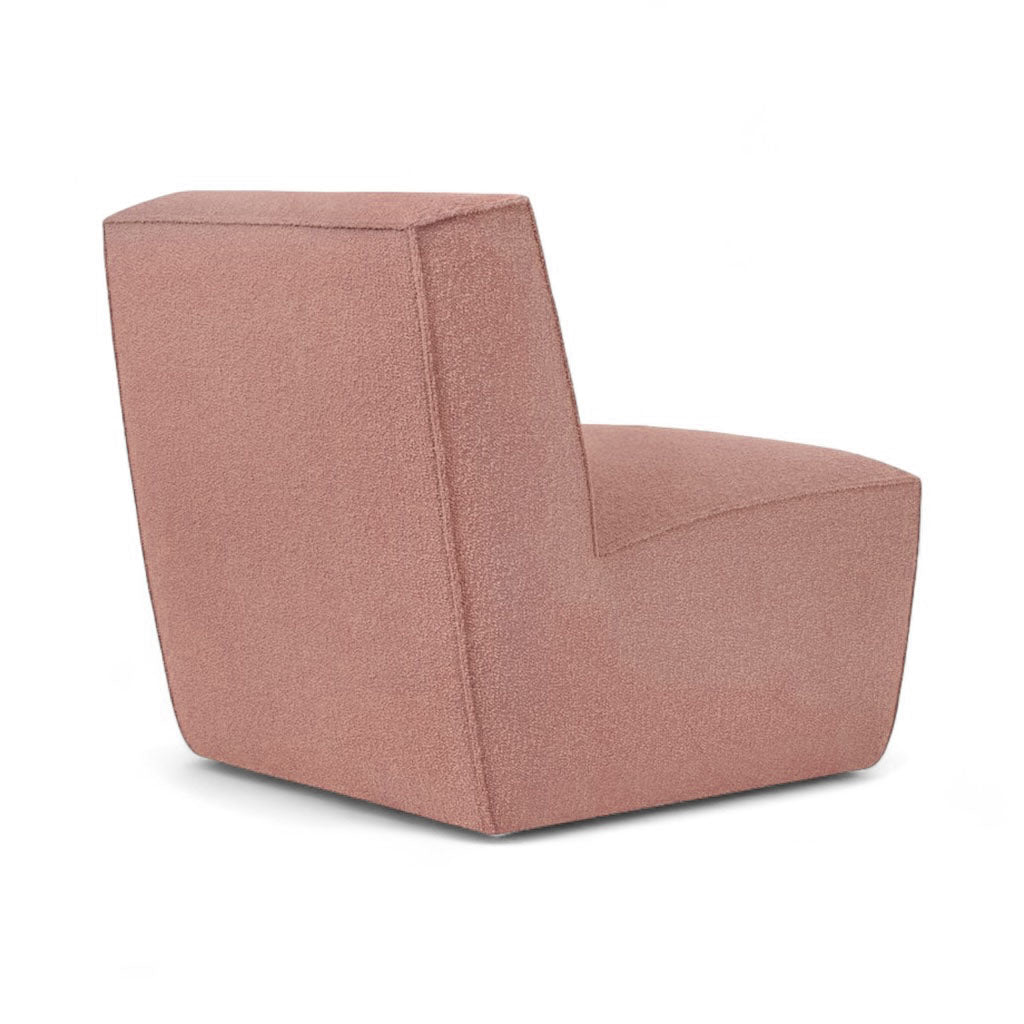 Hunk Lounge Chair - chunky upholstered form
