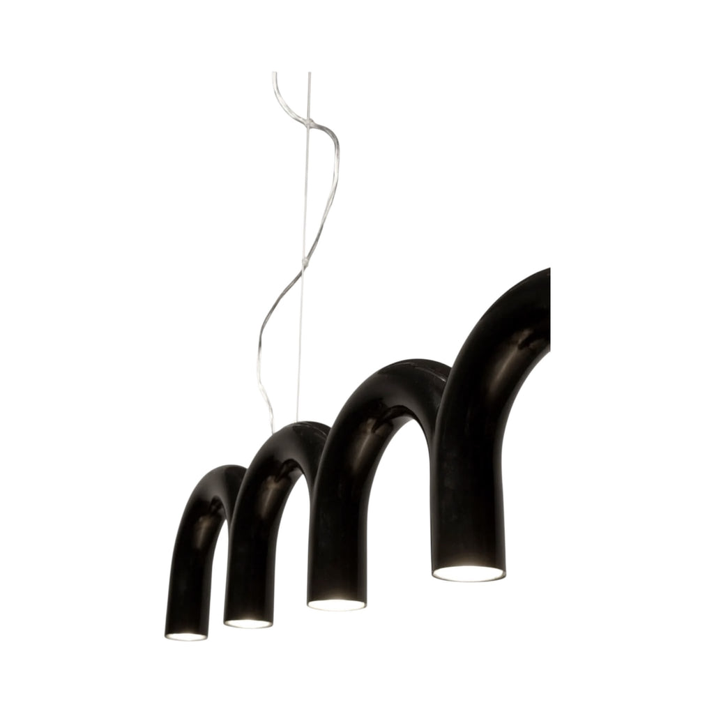 Arch Line Pendant - minimal linear ceiling pendant from Nue Modern