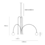 Bomba Chandelier size 130cm | Nue Modern