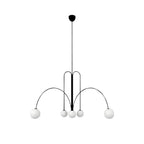 Bomba Chandelier size 130cm in Black | Nue Modern