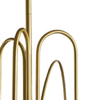 Bomba Chandelier in Gold Detail View | Nue Modern