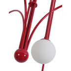 Bomba Chandelier in Red - Detail View | Nue Modern