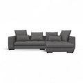 Portman 3-Seater Sofa with Large Chaise - L-shaped sofa with a daybed-deep chaise