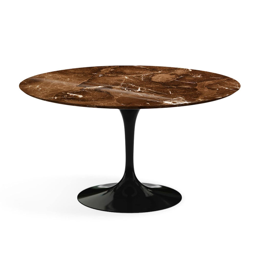 Pedestal Dining Table - Marble Top - available with an Arabescato marble top