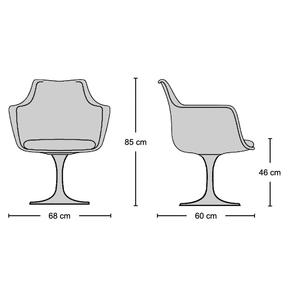 Pedestal Armchair - pedestal armchair from Nue Modern