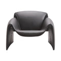 Le Club Armchair - deep club armchair with rolled-edge arms