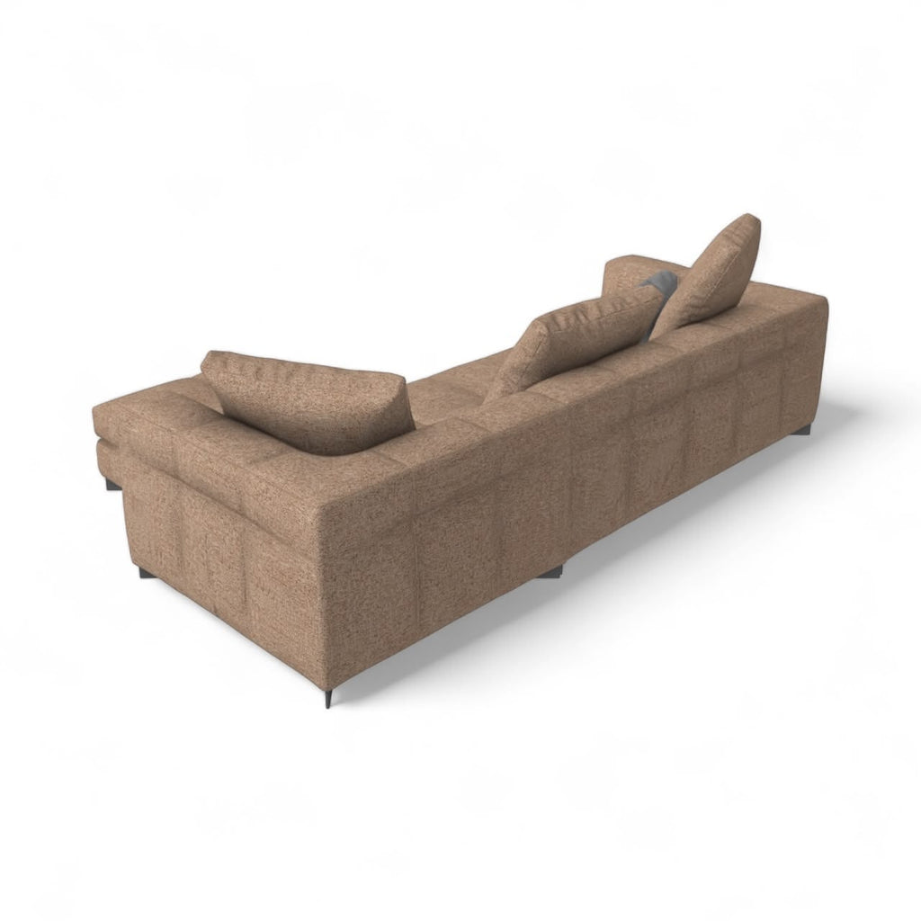 Portman 3-Seater Sofa with Chaise - deep, well-cushioned seats