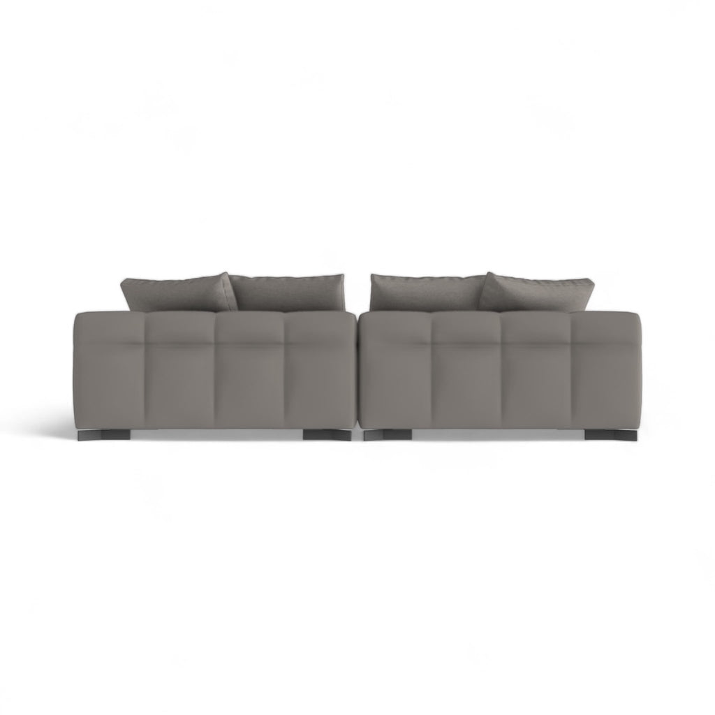 Portman 3-Seater Sofa - neatly defined arms