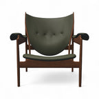 Chieftains Chair - Finn Juhl-inspired lounge chair with sculpted wooden frame