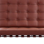 Barcelona Chair - Mies van der Rohe-style chair for living rooms and receptions