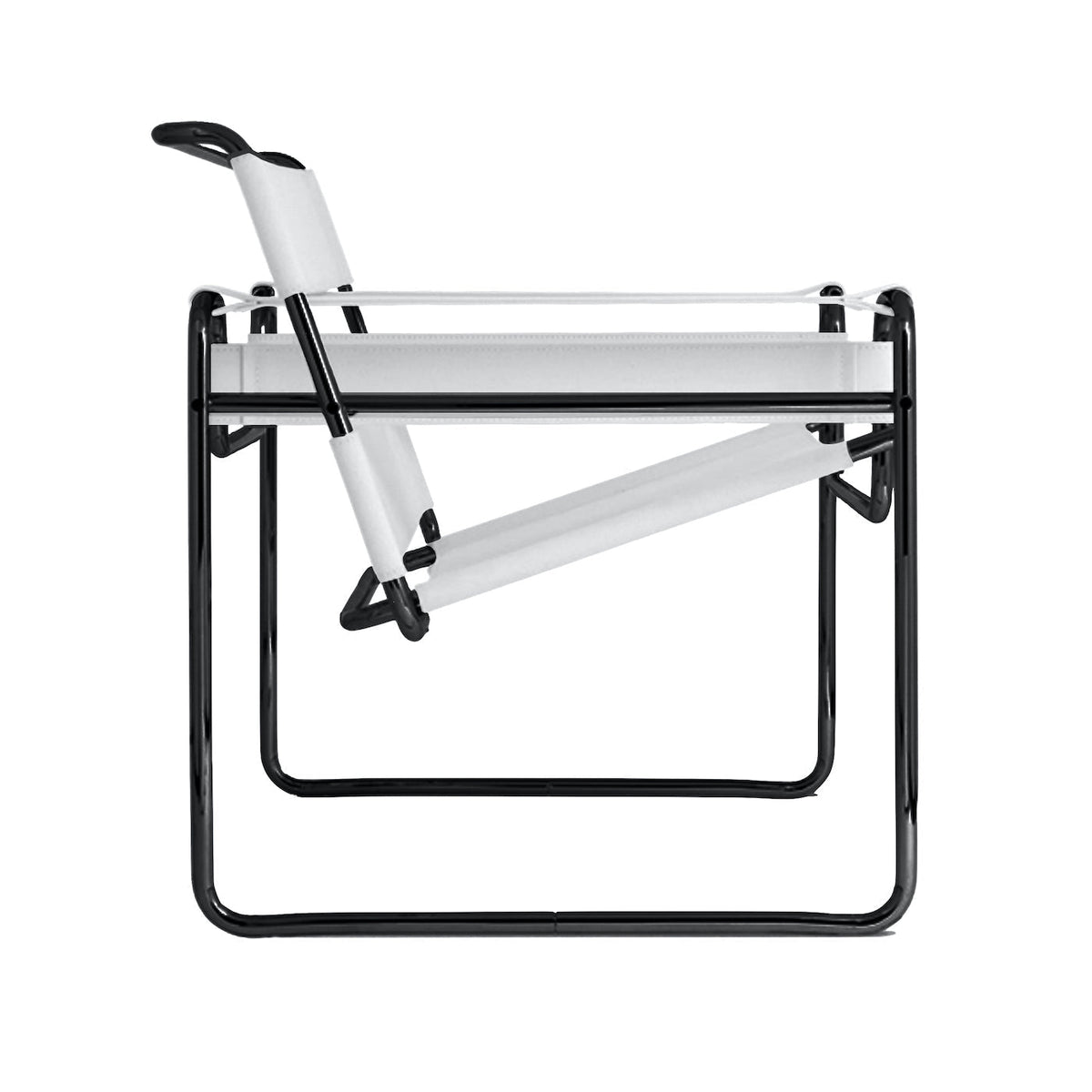Wassily Armchair - precisely joined tubular frame