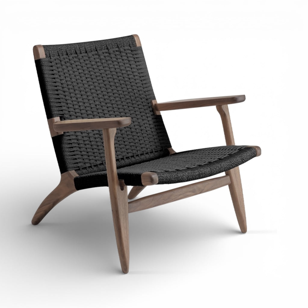 CH25 Lounge Chair - carefully crafted frame and joinery