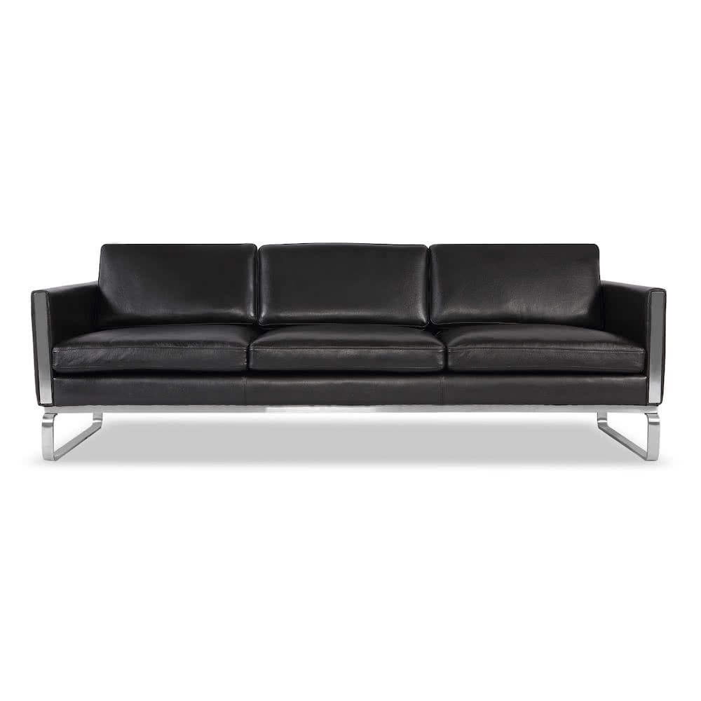 CH103 Sofa - front view of the three-seater