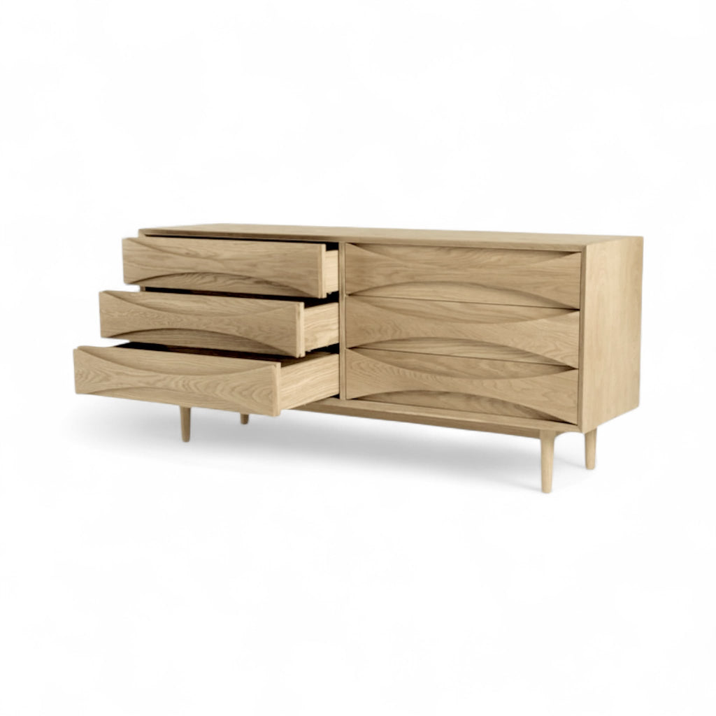 Vodder Bank of Drawers - available in oak or walnut