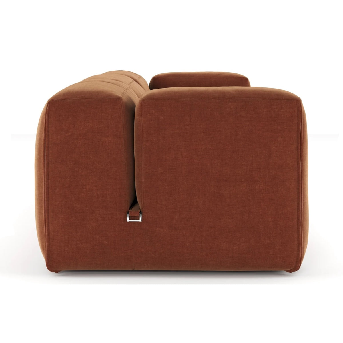 Le Mura 3-Seater Sofa - continuous, pillowy low-slung form