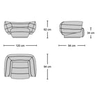 Dexter Armchair - modern armchair from Nue Modern