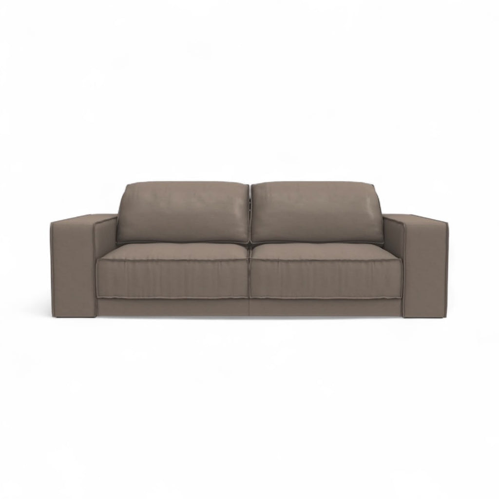 Budapest Sofa - curved European-style sofa with deep, plump cushioning