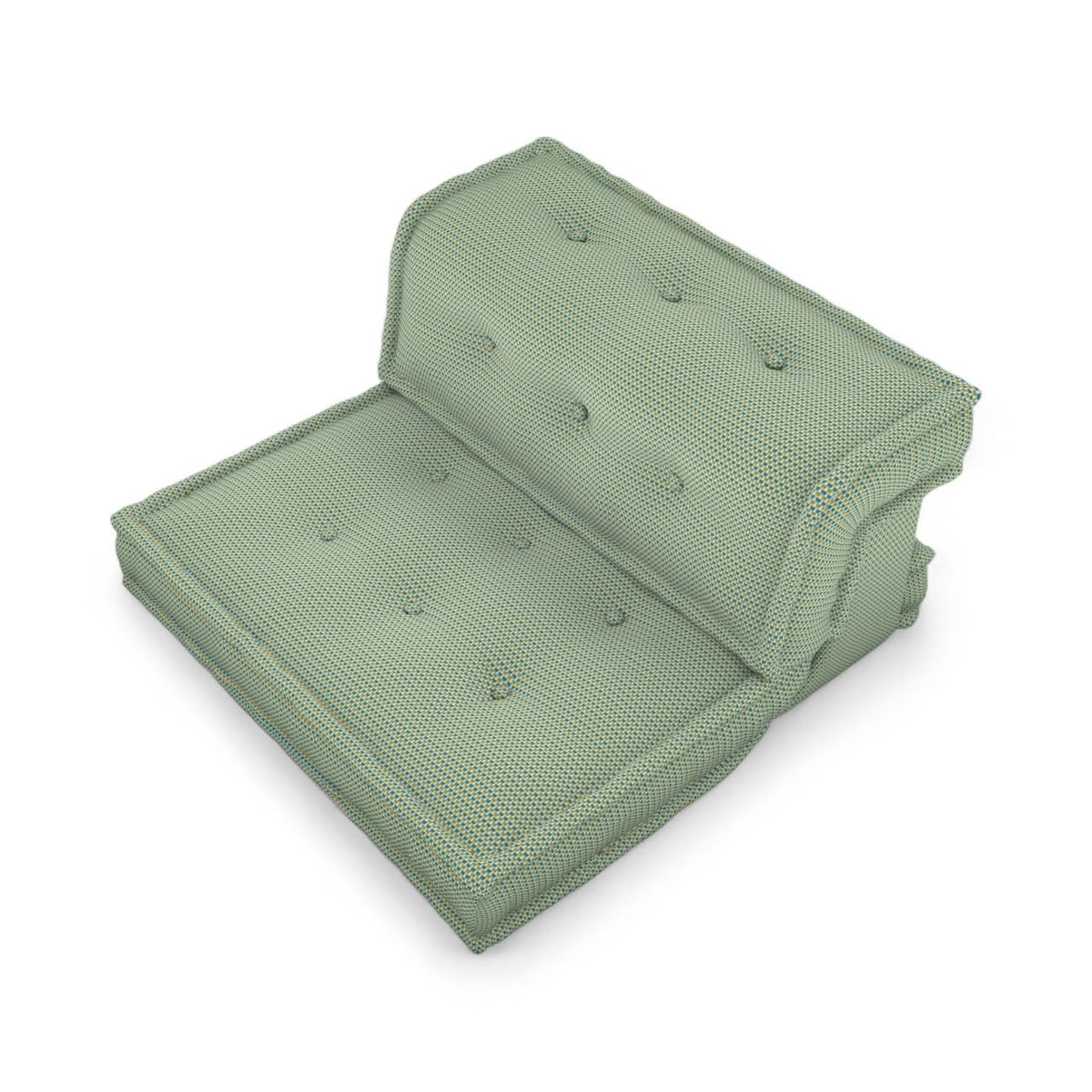 Mahjong Armless Module - Hans Hopfer-inspired quilted tiles
