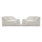 DS 1025 Sofa - stepped upholstered levels descending like terraces