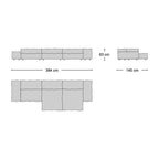 Extrasoft 3-Seater Sofa - low quilted three-seater from Nue Modern