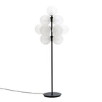 Stellar Grape Floor Lamp - available in smoke grey, aubergine or white