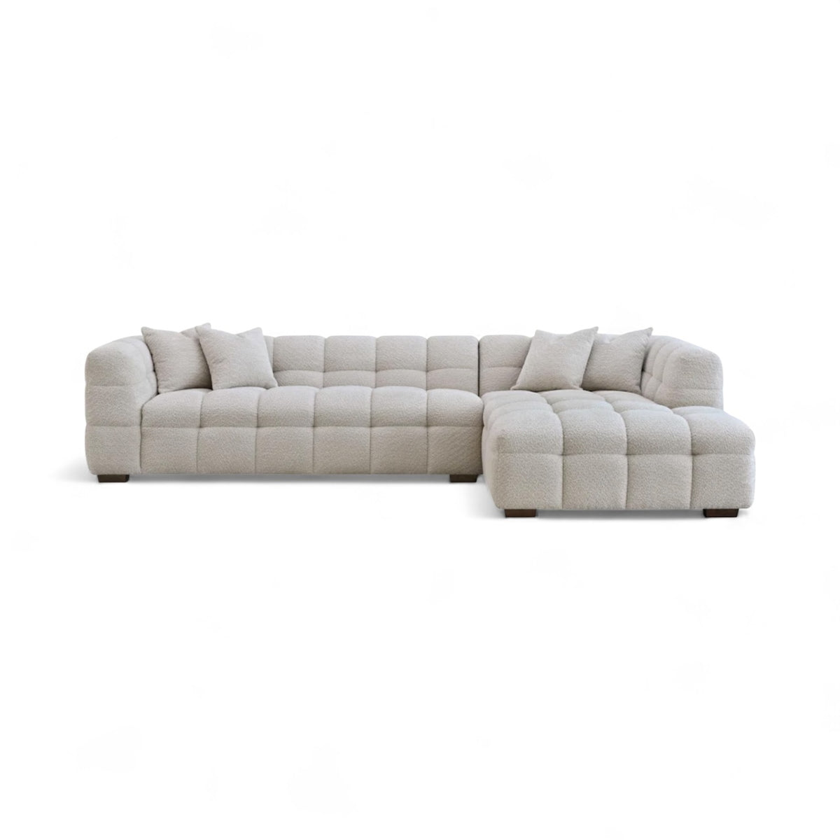 Boba Corner Sofa - L-shaped sofa with plump, bubble-soft cushioning