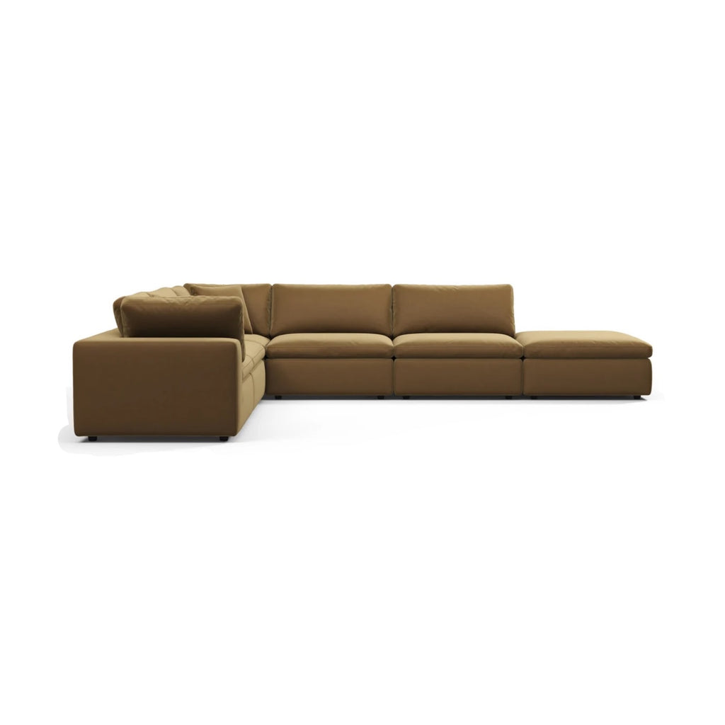 Cloud Modular L-Shaped Sofa - modular sofa with a long lounging chaise