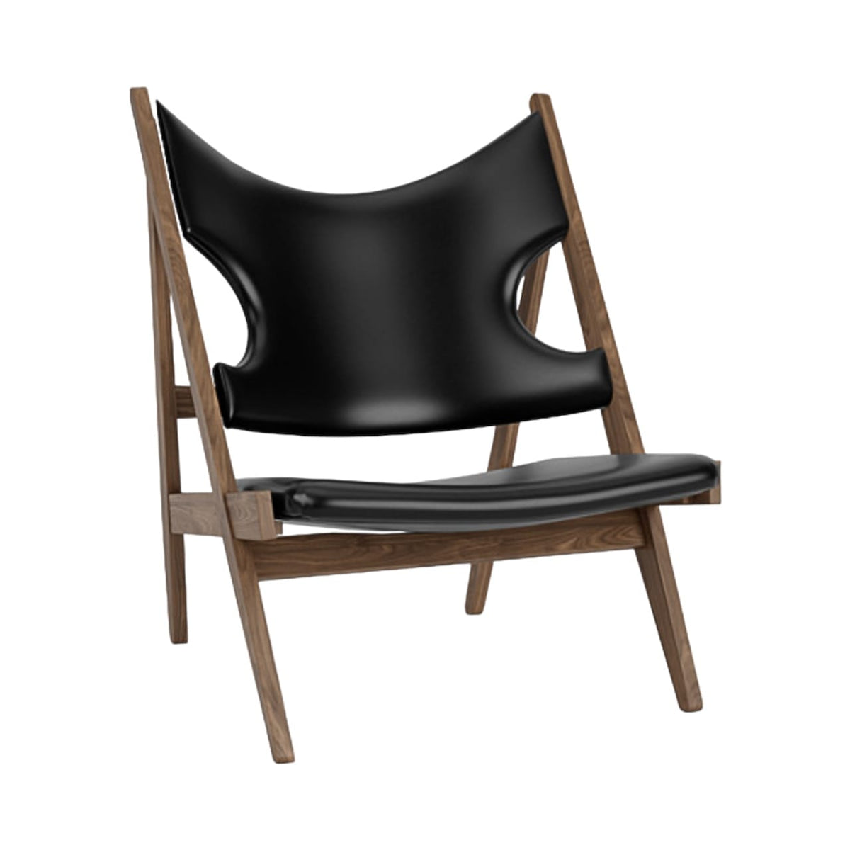 Knitting Lounge Chair - gently reclined seat