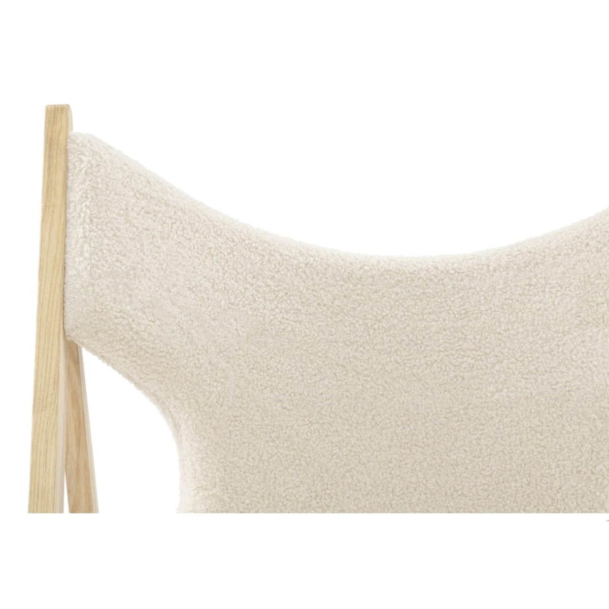 Knitting Lounge Chair - armless chair from every angle