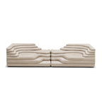 DS 1025 Terrazza sofa - Ubald Klug-inspired stepped leather sofa