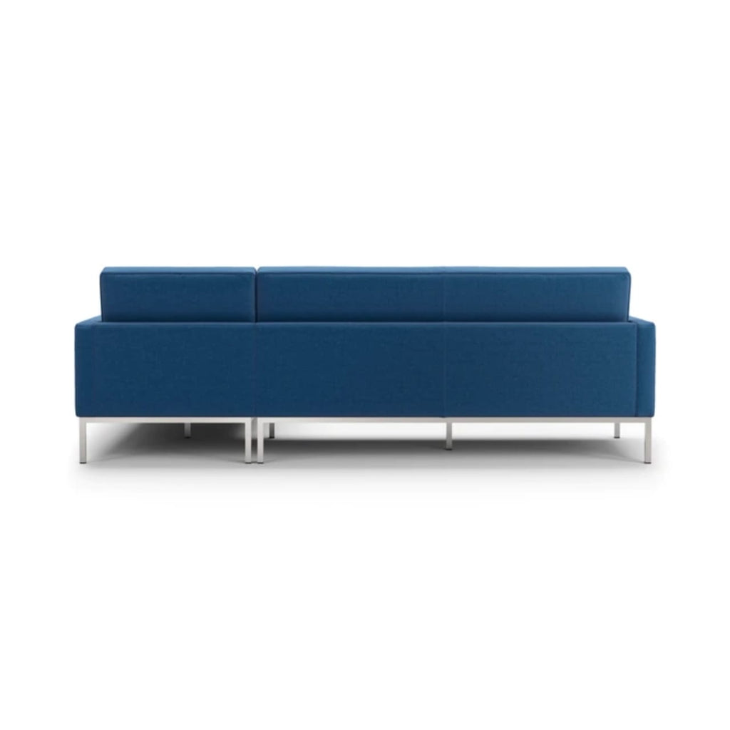 Florence 3-Seater Corner Sofa - rectilinear geometry and precise upholstery