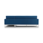 Florence 3-Seater Corner Sofa - rectilinear geometry and precise upholstery