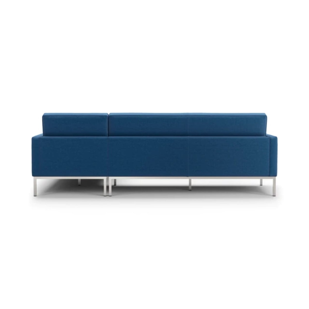 Florence 3-Seater Corner Sofa - rectilinear geometry and precise upholstery