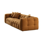 Boba 3-Seater Sofa - warm centrepiece with curved contemporary lines