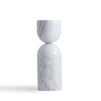 Hourglass Side Table - flared base and generous round top