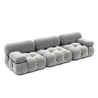 Bellini 3-Seater Sofa - three deep seats framed by plump, rounded armrests