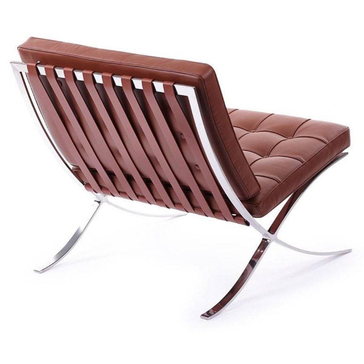Barcelona Chair - 1929-inspired modernist lounge chair by Nue Modern