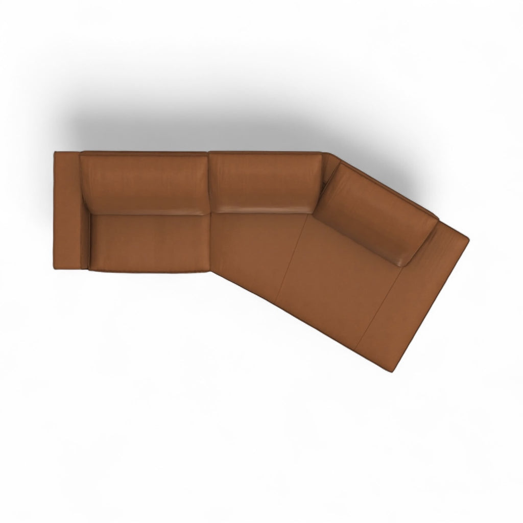Budapest Large Sectional Sofa - upholstered in a choice of twenty fabrics