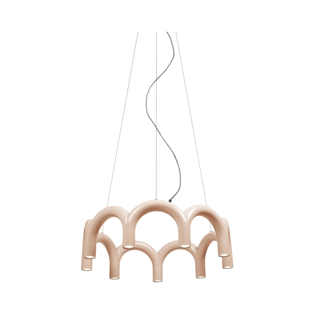 Arch Circle Pendant Lamp - a ring of balanced light for tables and hallways