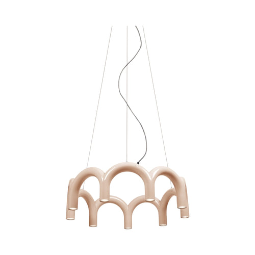 Arch Circle Pendant Lamp - a ring of balanced light for tables and hallways