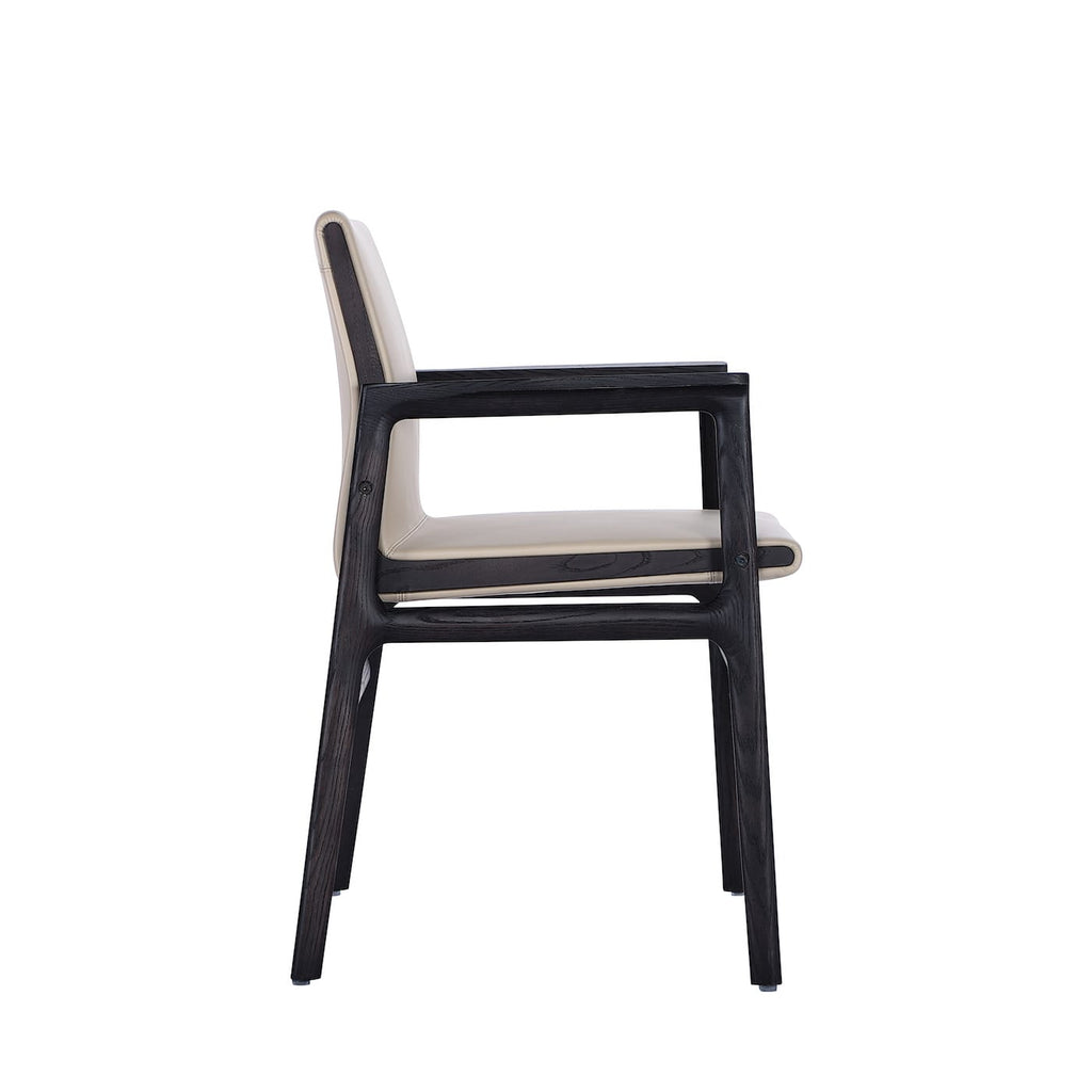 Copacabana Armchair - generously curved seat for unhurried sitting