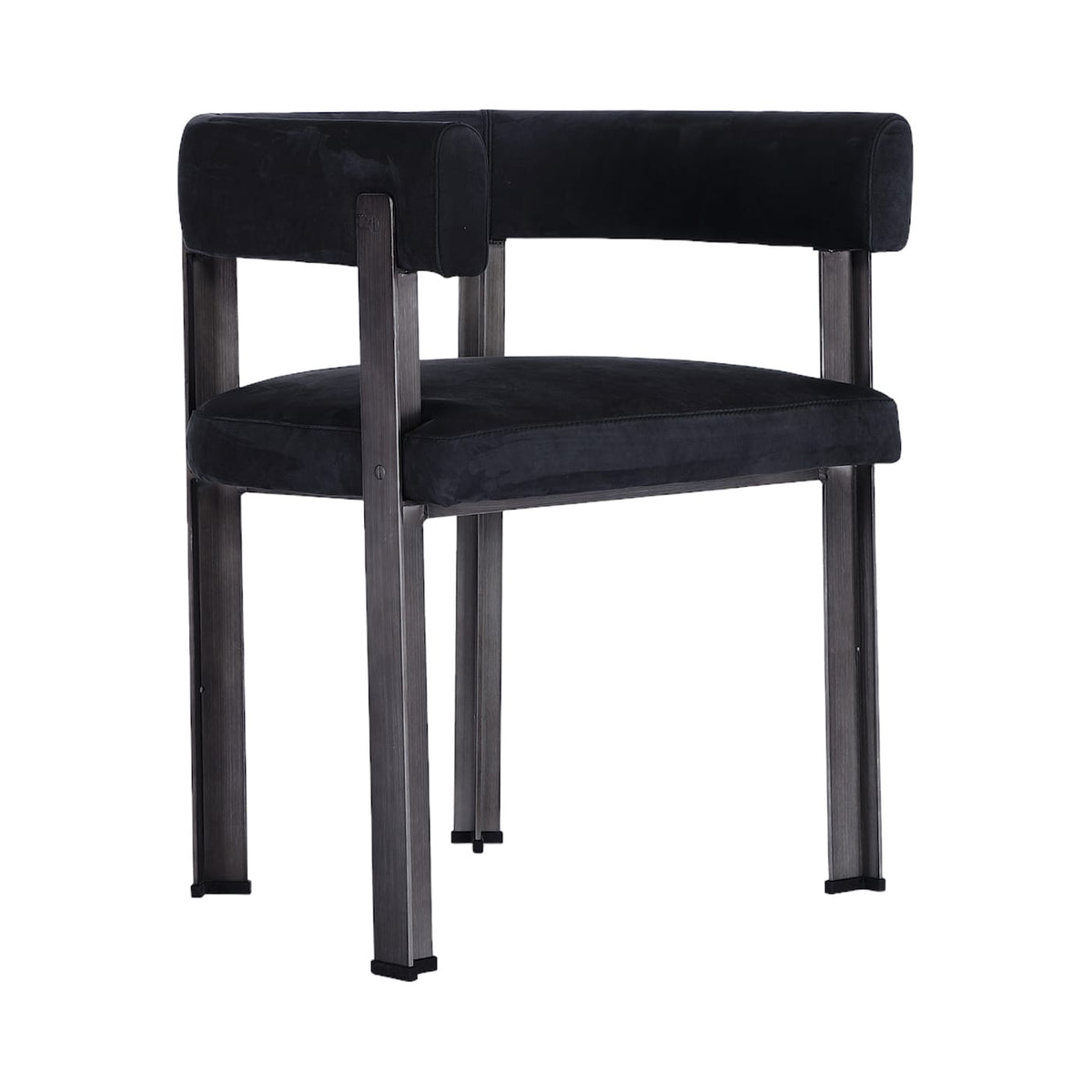 T-Chair - gently shaped seat on a light, elegant frame